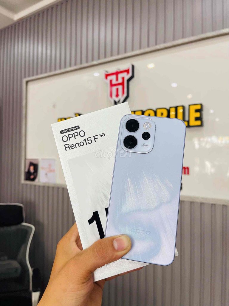 OPPO Reno 15F 5G Xanh Dương. Mua bán Điện thoại tại Quận Liên Chiểu Đà Nẵng được đăng bởi Hoàng Tú Mobile hình 1