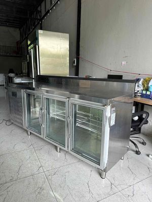 Bàn mát Berjaya 2m1 cánh kính. Mua bán Tủ lạnh tại Quận Cẩm Lệ Đà Nẵng được đăng bởi Xỉn BKĐN