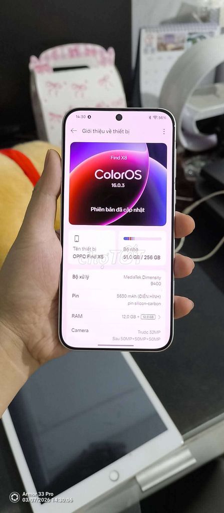 Oppo Find X8 12/256gb nội địa zin full đẹp 99. Mua bán Điện thoại tại Thành phố Thủ Đức Tp Hồ Chí Minh được đăng bởi HP hình 1