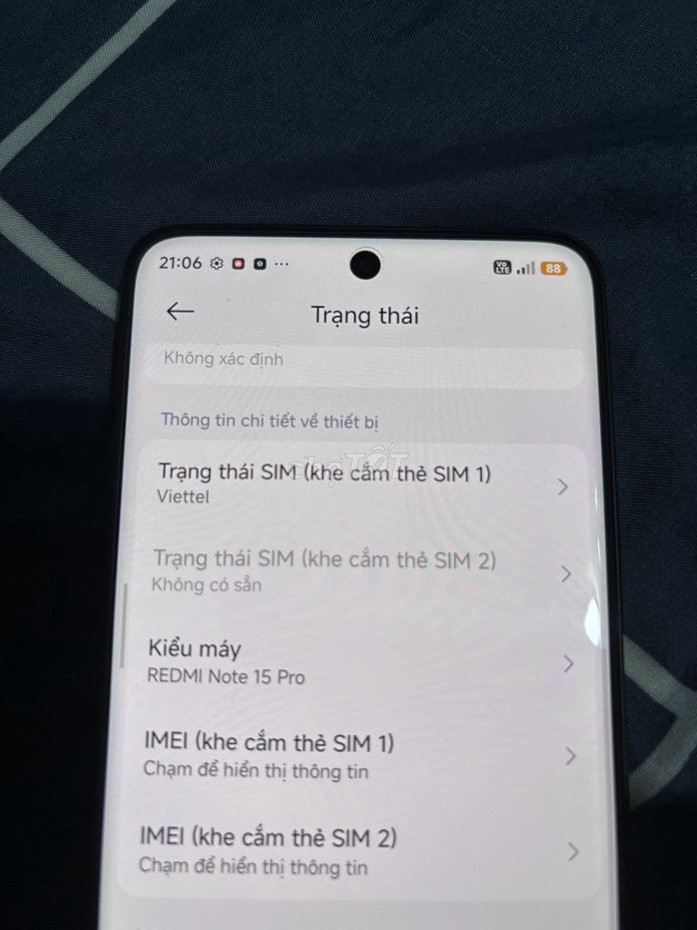 Xiaomi Redmi Note 15 Pro 8GB Đen G200-Ultra. Mua bán Điện thoại tại Thành phố Thủ Dầu Một Bình Dương được đăng bởi khanh pham hình 1