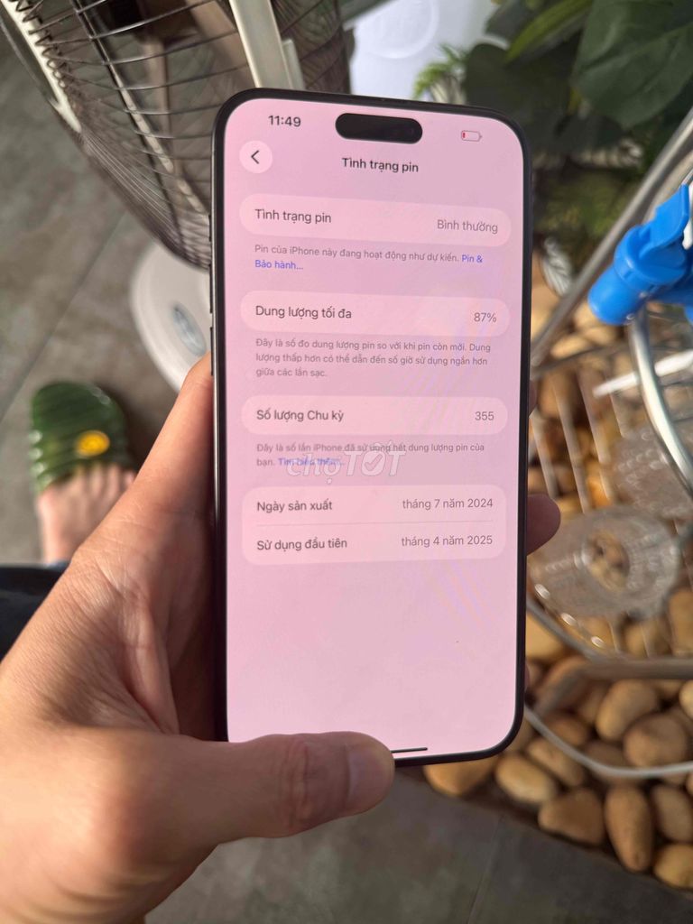 iPhone 15 Max 512GB  Nguyên bản. Mua bán Điện thoại tại Quận Ngô Quyền Hải Phòng được đăng bởi tu minh hình 1