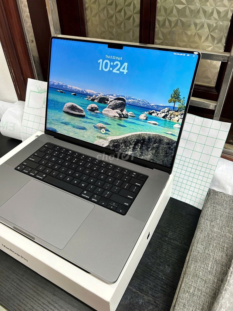 Apple MacBook Pro M1 16 inch 16GB/512GB Xám. Mua bán Laptop tại Quận Thanh Xuân Hà Nội được đăng bởi Mai Linh hình 1