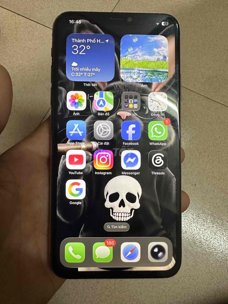 Apple iPhone 11 Pro Max 64GB Vàng Đã qua sử dụng. Mua bán Điện thoại tại Quận Hai Bà Trưng Hà Nội được đăng bởi quang định hình 1