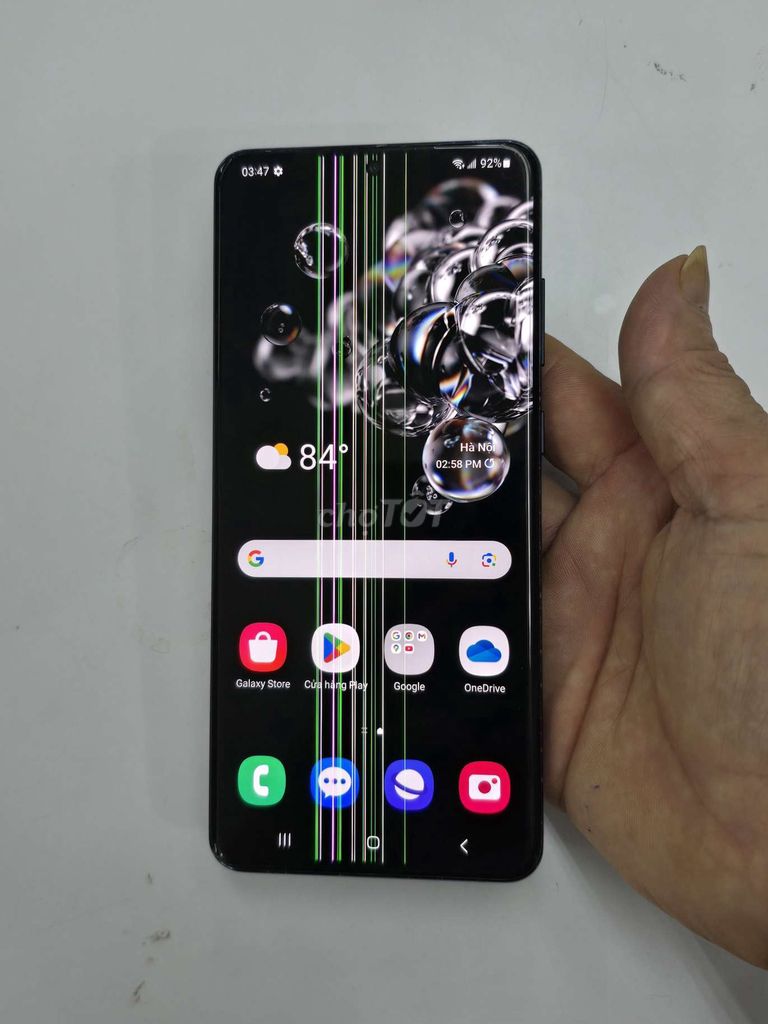 Samsung s20 Ultra ram12/128gb sọc màn. Mua bán Điện thoại tại Quận Cầu Giấy Hà Nội được đăng bởi Hùng Phát hình 1