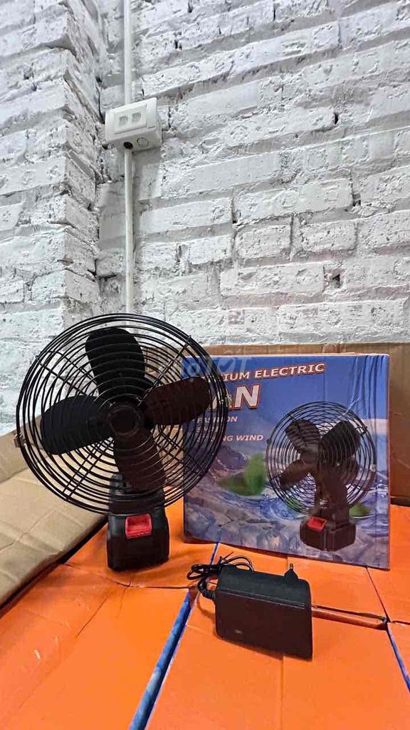 Quạt tích điện lithium electric fan. Mua bán Quạt tại Huyện Hoài Đức Hà Nội được đăng bởi Nguyen Gia Han hình 1