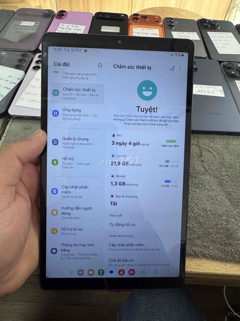 Samsung Tab A7 Lite 3GB/32GB giá rẻ. Mua bán Máy tính bảng tại Quận Đống Đa Hà Nội được đăng bởi Lê Khuyến hình 1