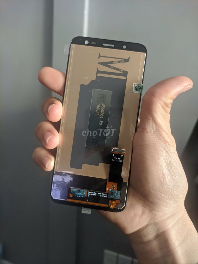 Màn hình Samsung J6 2018 Đen. Mua bán Linh kiện (RAM, Card...) tại Huyện Bến Lức Long An được đăng bởi Phan Tấn hình 1