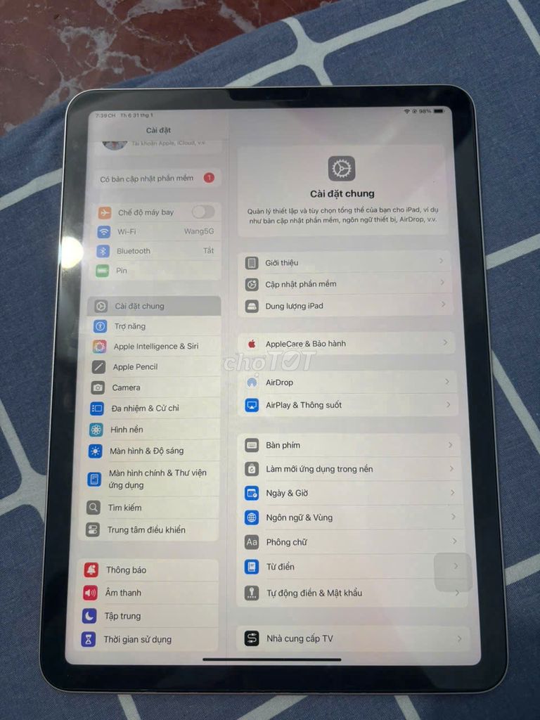 Bán iPad air 5 - 64GB