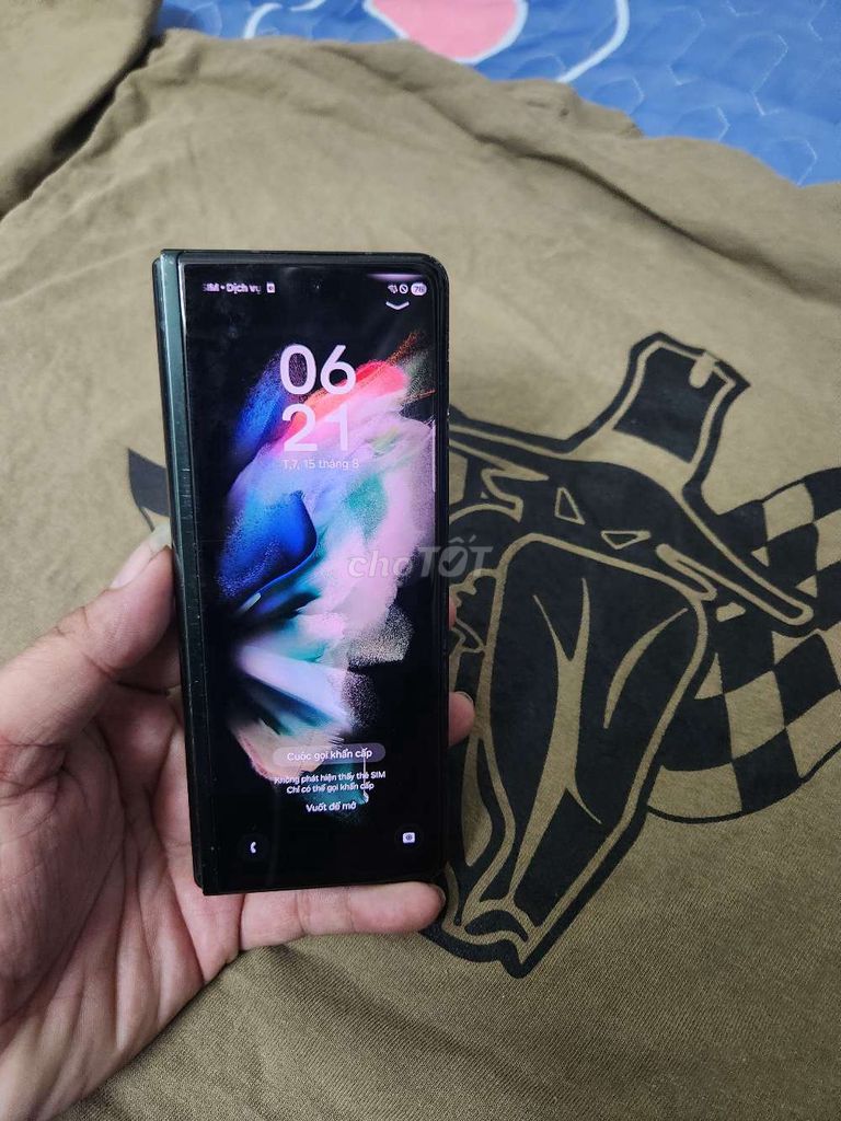 Samsung Galaxy Z Fold3 5G 120mhz 2sim 12GB/256GB. Mua bán Điện thoại tại Thành phố Thủ Đức Tp Hồ Chí Minh được đăng bởi binphone hình 1