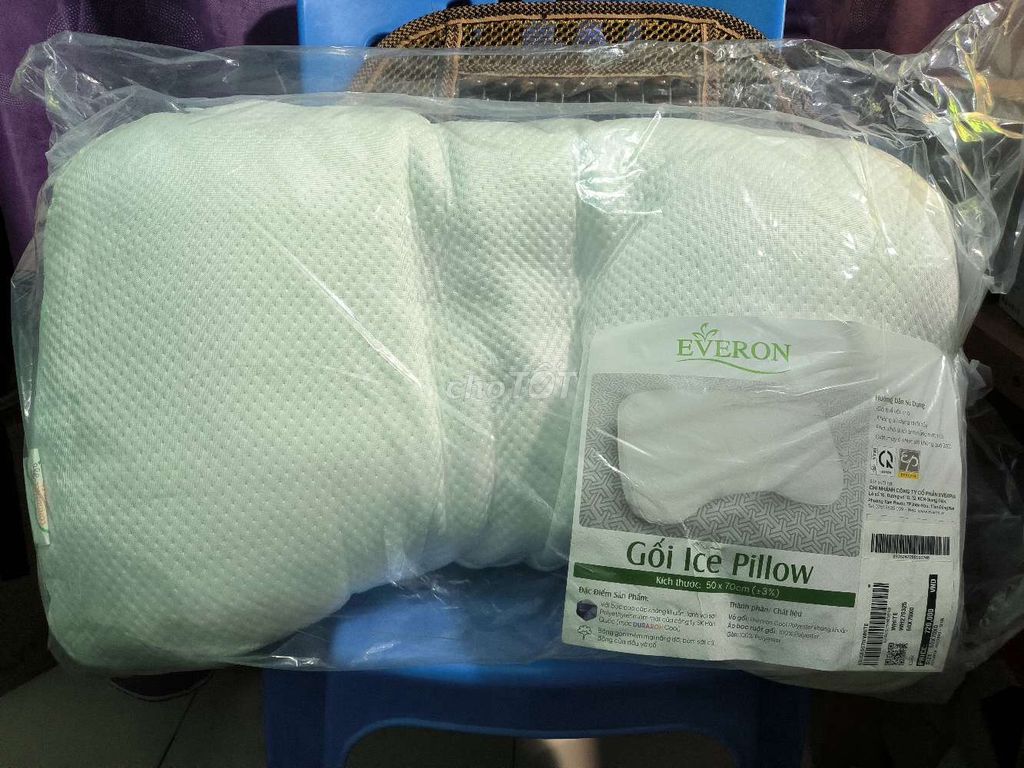 Gối Everon Ice Pillow 50x70cm. Mua bán Giường, chăn ga gối nệm tại Quận Đống Đa Hà Nội được đăng bởi Bùi Quốc Cường hình 1