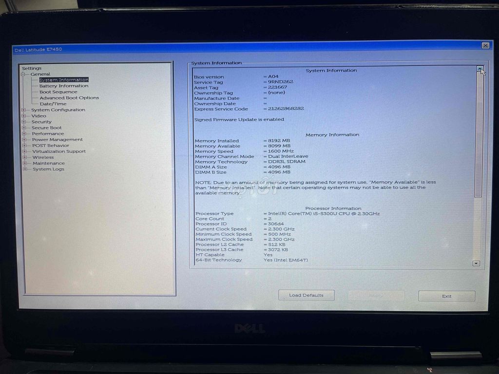 Dell Latitude E7450 Core i5 Gen 5. Mua bán Laptop tại Quận Gò Vấp Tp Hồ Chí Minh được đăng bởi Khánh hình 1
