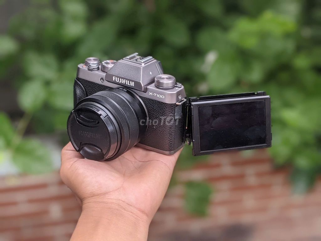 Máy ảnh Fujifilm XT100 Xám 4K Wifi. Mua bán Máy ảnh, Máy quay tại Quận 6 Tp Hồ Chí Minh được đăng bởi may anh KTS hình 1