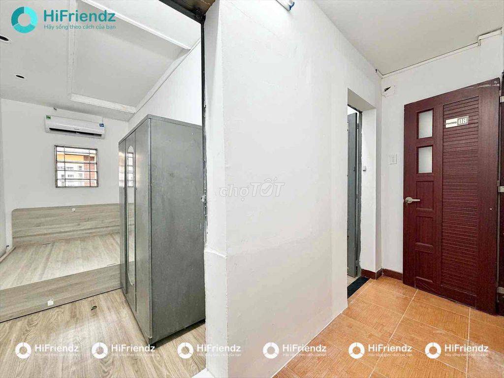 Аренда 2-комнатной квартиры с балконом и мебелью у Etown Cộng Hoà