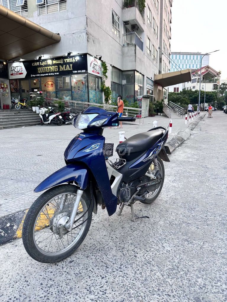Honda Wave 2023, синий, 55000 км