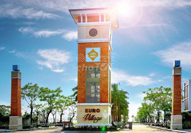 Cho thuê biệt thự Euro Village 250m2. Gía 50tr/th - Toàn Huy Hoàng