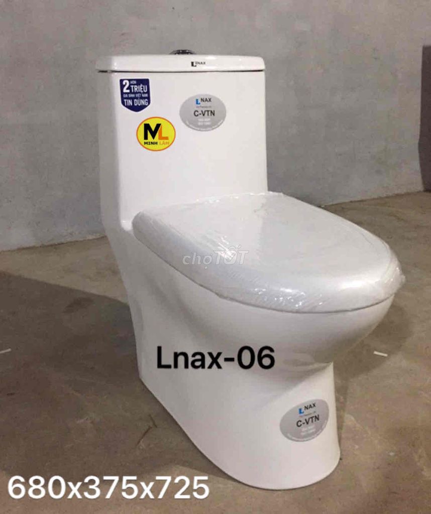 Bồn Cầu 1 Khối. Mua bán Thiết bị vệ sinh, nhà tắm tại Quận 12 Tp Hồ Chí Minh được đăng bởi Bồn Cầu Giá Rẻ hình 1