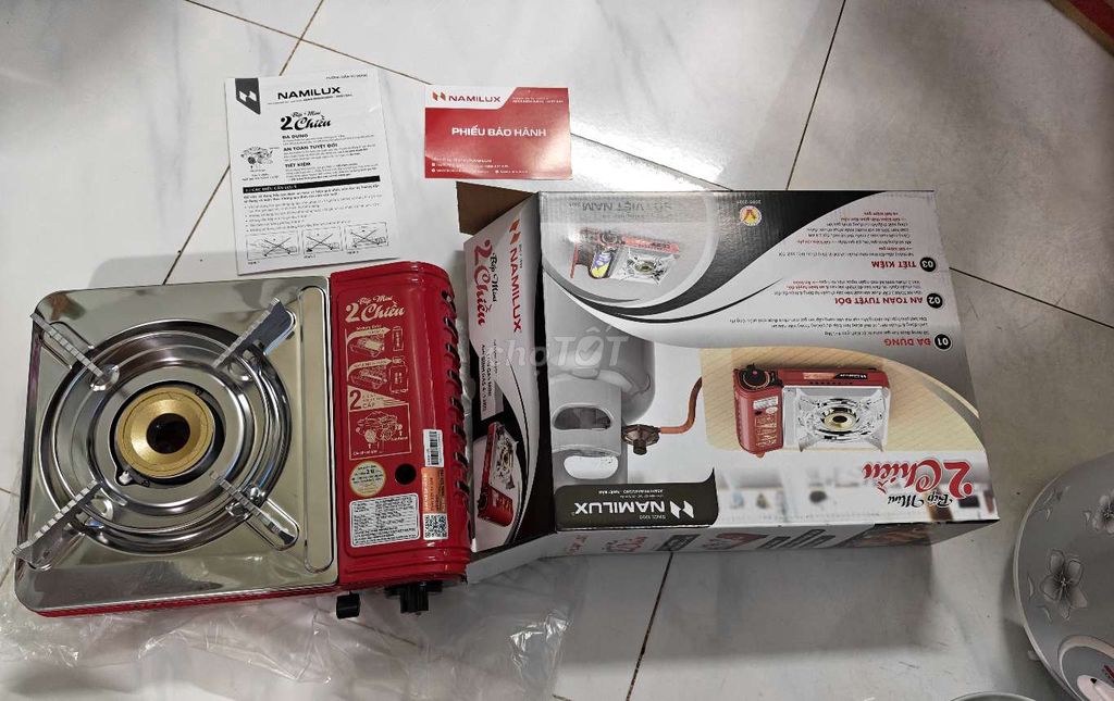 Bếp gas mini Namilux NH-P2915PS Đỏ. Mua bán Bếp, lò, đồ điện nhà bếp tại Quận 8 Tp Hồ Chí Minh được đăng bởi nguyen vy hình 1