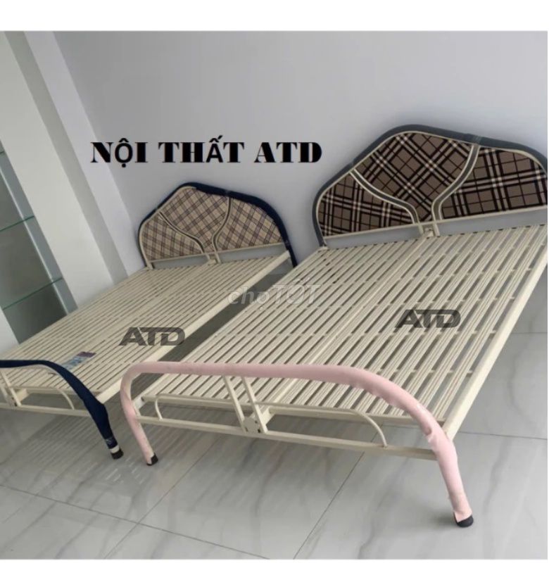 GIƯỜNG SẮT - GIƯỜNG NGỦ SẮT - GIƯỜNG SẮT - GIƯỜNG. Mua bán Giường, chăn ga gối nệm tại Thành phố Thủ Đức Tp Hồ Chí Minh được đăng bởi Nhi Nguyen Nội thất ATD hình 1