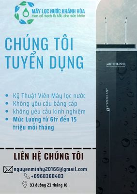 Máy lọc nước nha trang khánh hoà