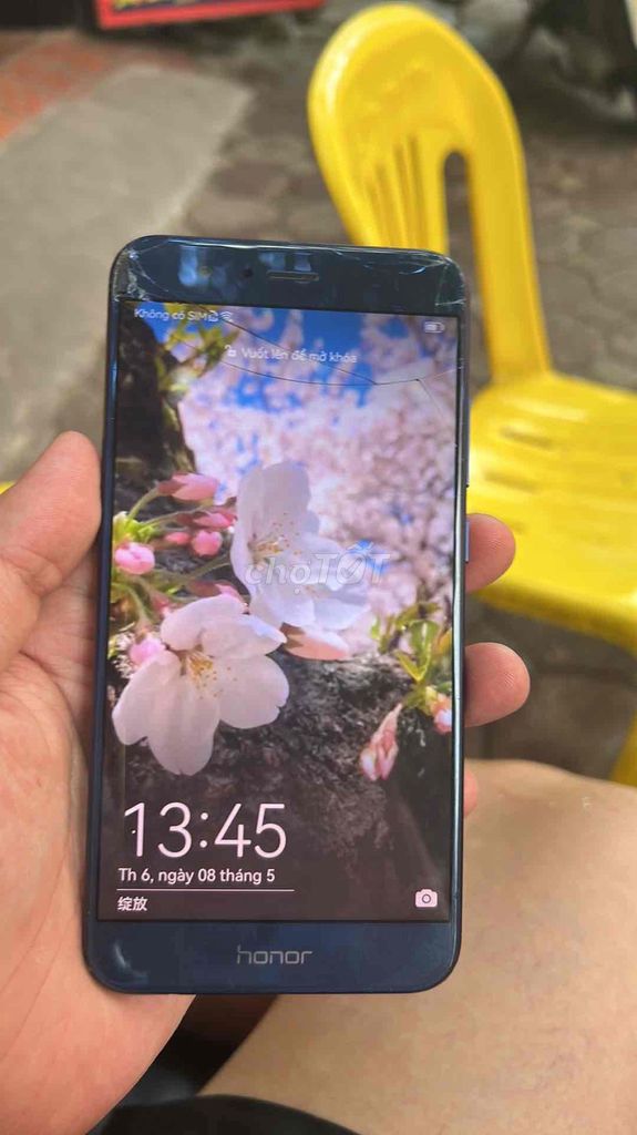 Honor V9 64GB Xanh Nứt kính. Mua bán Điện thoại tại Quận Cầu Giấy Hà Nội được đăng bởi Bùi Minh Anh hình 1