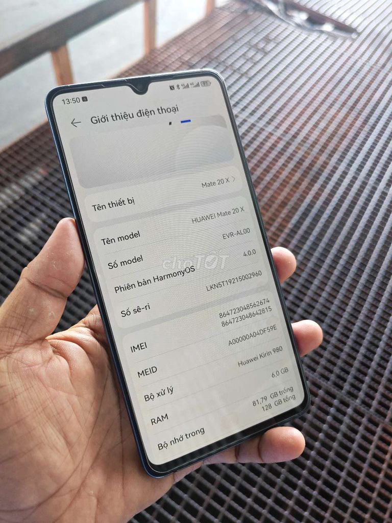 Huawei Mate 20X 7.2inh lưu nhẹ . Mua bán Điện thoại tại Huyện Củ Chi Tp Hồ Chí Minh được đăng bởi Trương  hình 1