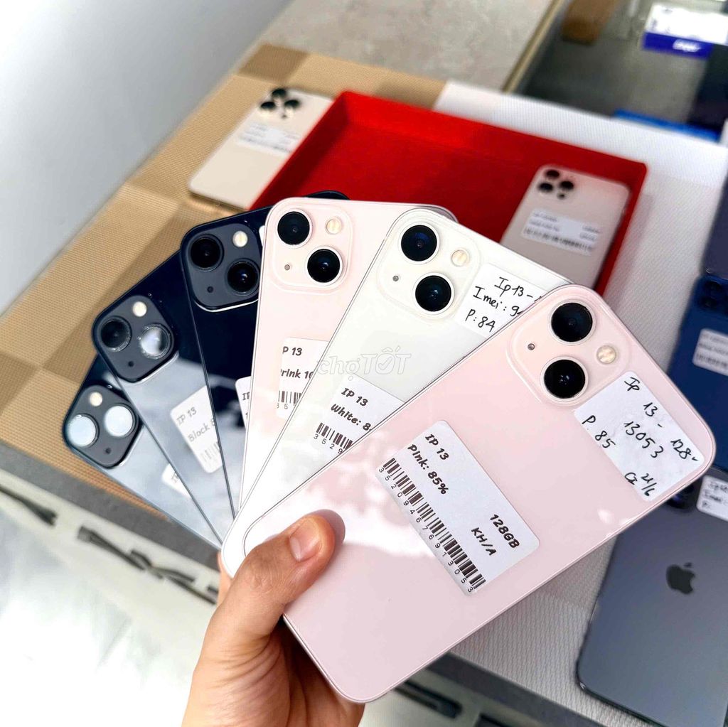 Apple iPhone 13 128GB Hồng Hàn Quốc. Mua bán Điện thoại tại Huyện Mỏ Cày Nam Bến Tre được đăng bởi TAKI Mobile Điện Thoại Trả Góp Giá Tốt Bến Tre hình 1