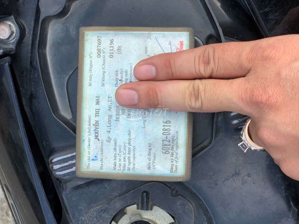 Honda Click 110 Đen. Mua bán Xe máy tại Quận Ô Môn Cần Thơ được đăng bởi Long  hình 10