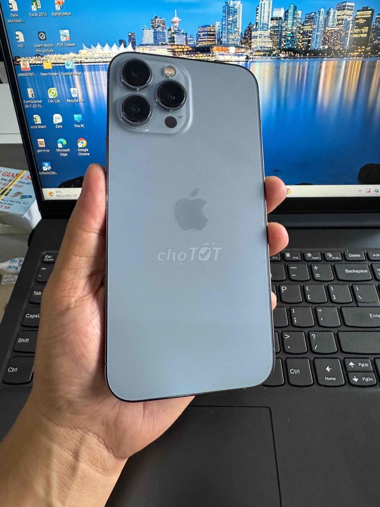 Apple iPhone 13 Pro Max 128GB Xám 98%. Mua bán Điện thoại tại Quận Ninh Kiều Cần Thơ được đăng bởi phan Nhân  hình 1
