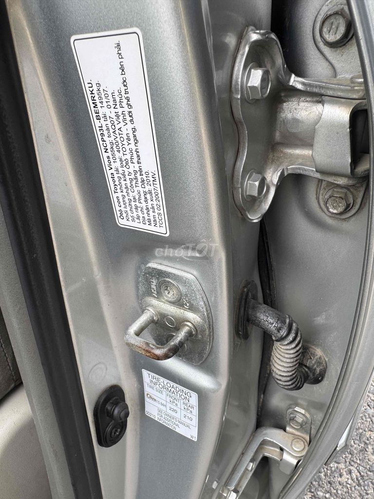Toyota Vios 2010 G - 1345 km. Mua bán Ô tô tại Thành phố Tam Kỳ Quảng Nam được đăng bởi phạm tài  hình 7