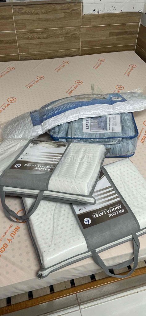 Nệm Như Ý Gold Cao su thiên nhiên. Mua bán Giường, chăn ga gối nệm tại Thành phố Mỹ Tho Tiền Giang được đăng bởi NỆM GIÁ KHO MỸ THO hình 1