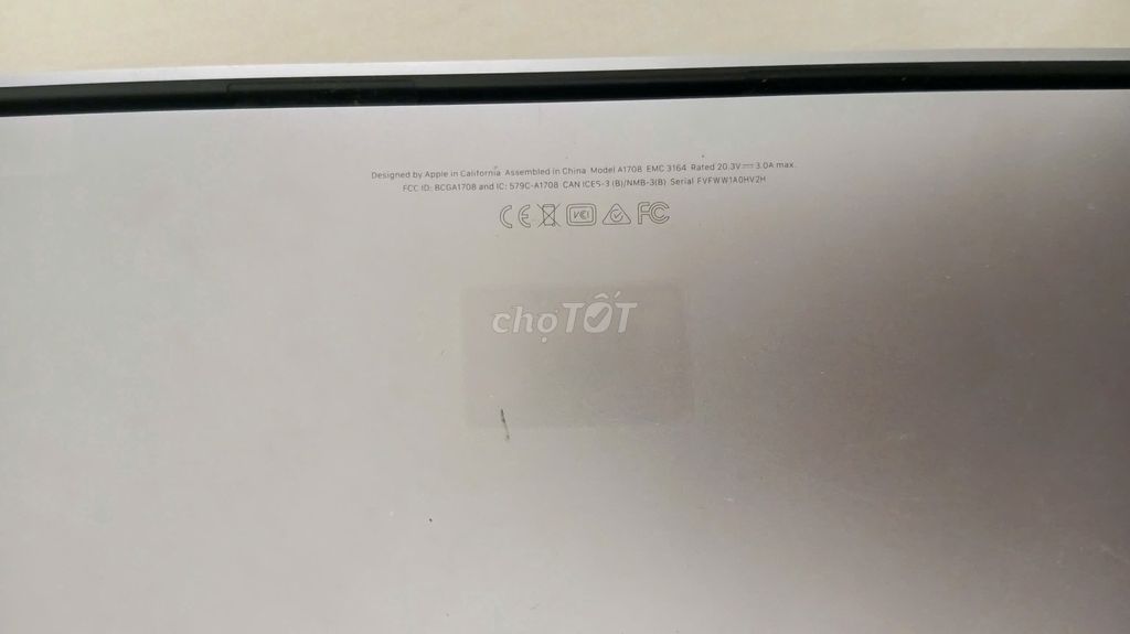 Apple Macbook Pro A1708 i5, RAM 8GB, SSD 256GB. Mua bán Laptop tại Quận 7 Tp Hồ Chí Minh được đăng bởi Phong Lâm hình 1