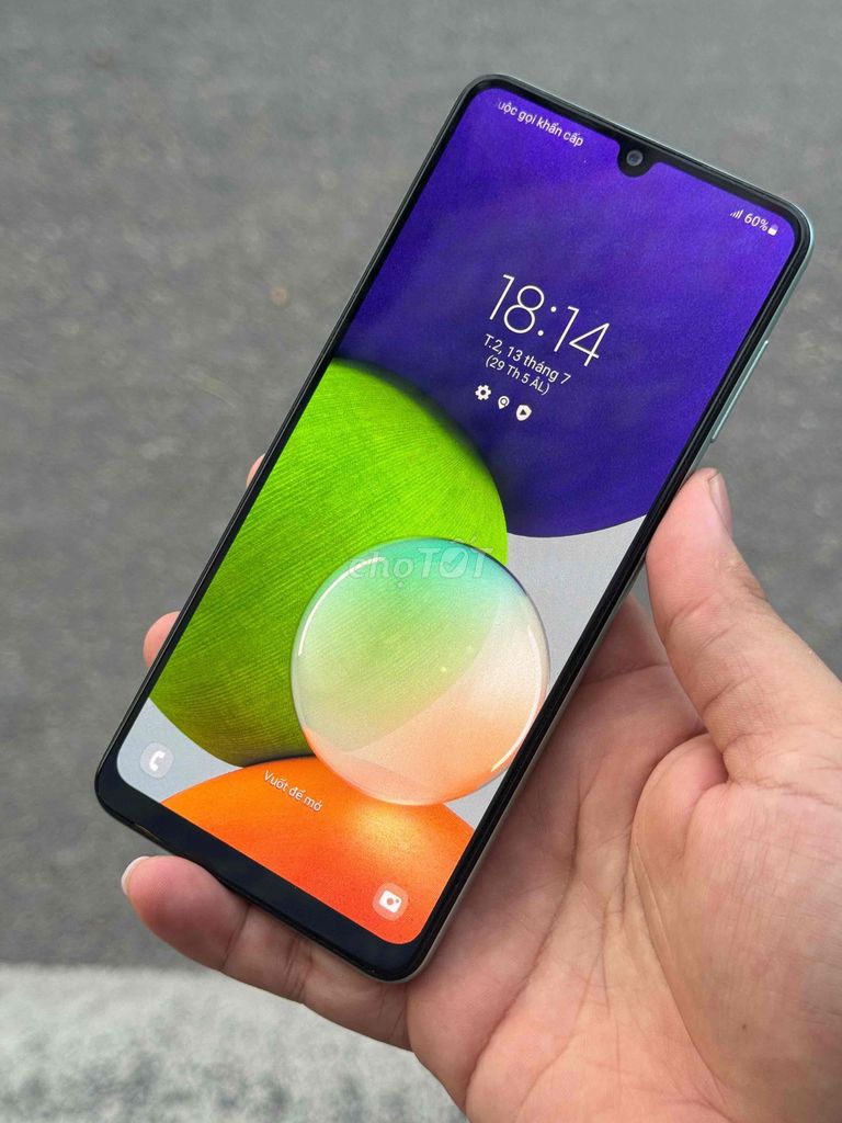Samsung Galaxy A22 5G 6GB/128GB Xanh. Mua bán Điện thoại tại Thị xã Hương Thủy Thừa Thiên Huế được đăng bởi BT Store hình 1