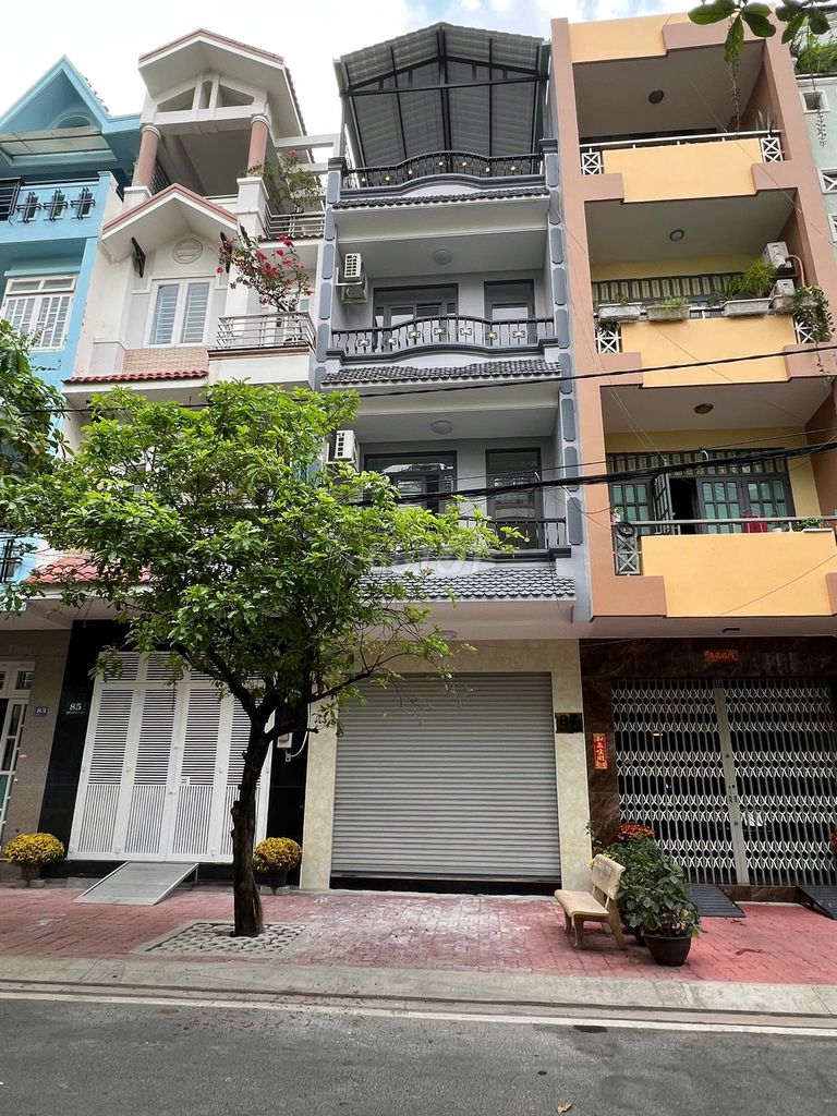 NHÀ MỚI, MẶT TIỀN NB CAO LỖ 4 TẦNG (4 x20m) P4 Q8