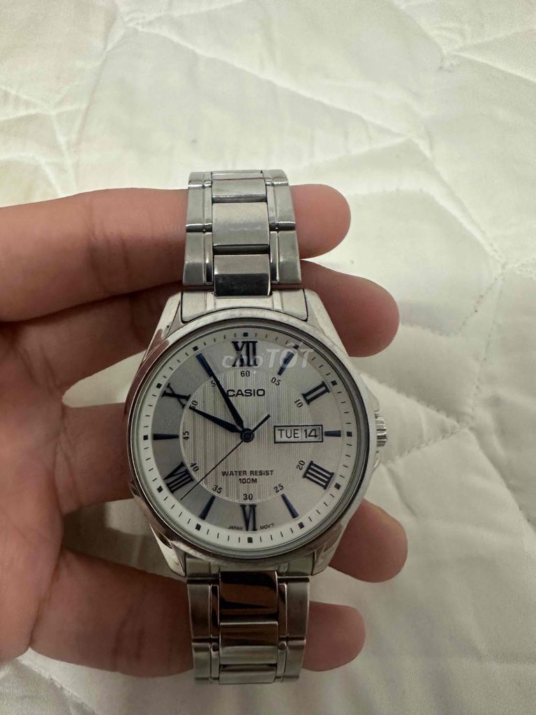 Casio MTP-1384 Nam Thép Bạc. Mua bán Đồng hồ tại Quận 7 Tp Hồ Chí Minh được đăng bởi Nguyễn Tú hình 1