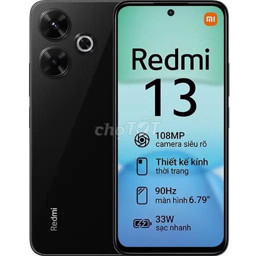 Xiaomi Redmi 13 Đen 108MP 6.79 inch 33W. Mua bán Điện thoại tại Quận 1 Tp Hồ Chí Minh được đăng bởi Hội Đồ Điện Tử hình 1