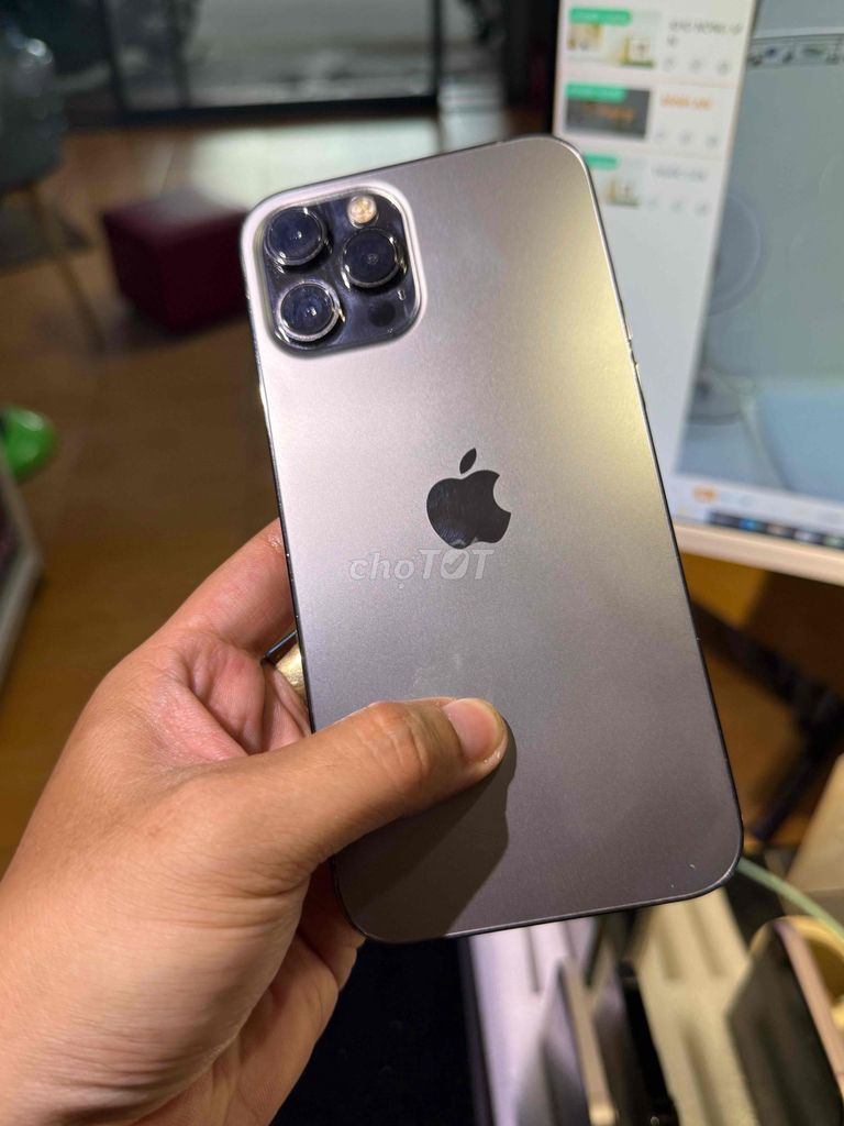 Apple iPhone 12 Pro Max 128GB Xám Zin alll. Mua bán Điện thoại tại Thành phố Thủ Đức Tp Hồ Chí Minh được đăng bởi Minh Sang Store Góp Bao Nợ Xấu hình 1