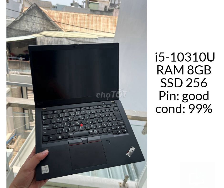 Lenovo Thinkpad X13 i5-10310U 8GB/256GB 99%. Mua bán Laptop tại Thành phố Thủ Đức Tp Hồ Chí Minh được đăng bởi Tech Thrift HCM hình 1