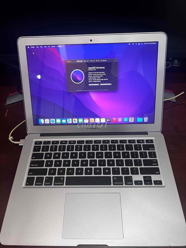 Apple Macbook Air 2015 i5/4GB/128GB. Mua bán Laptop tại Quận Liên Chiểu Đà Nẵng được đăng bởi Nguyễn Kim Huy hình 1