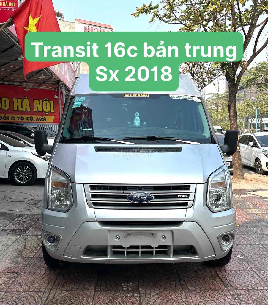 Ford Transit 2018 16 Chỗ 2.4 Diesel   - 19000 km