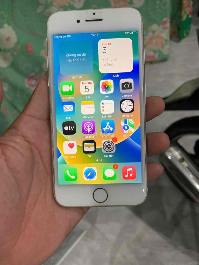 Apple iPhone 8 64GB Trắng Đã dùng. Mua bán Điện thoại tại Huyện Duyên Hải Trà Vinh được đăng bởi Máy Tính Đăng Khôi  hình 1