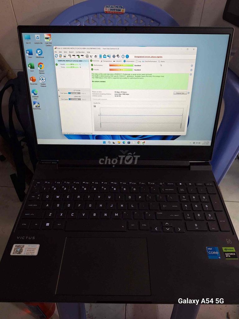 HP Victus 15-fa1139Tx Core i5-12450H VGA RTX 2050. Mua bán Laptop tại Quận Bình Tân Tp Hồ Chí Minh được đăng bởi Tân hình 1