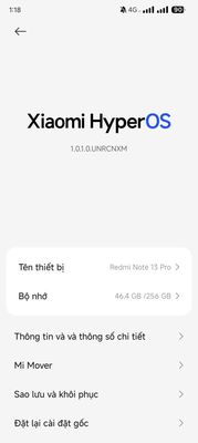 Xiaomi Redmi Note 13 Pro 256GB