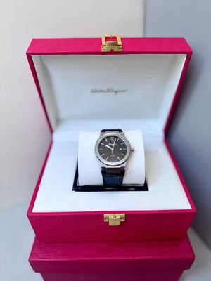 Đồng hồ nam SALVATORE FERRAGAMO F-80 black Size 41. Mua bán Đồng hồ tại Quận Gò Vấp Tp Hồ Chí Minh được đăng bởi thái 