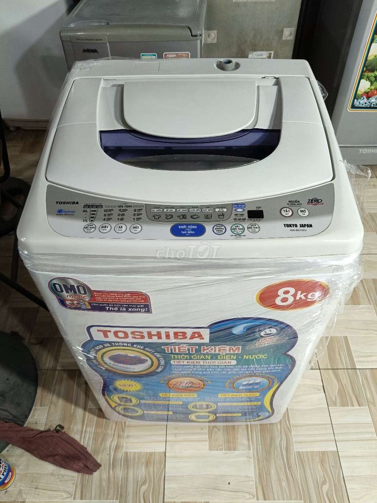 Máy giặt Toshiba 8 kg. BH 6 THÁNG. Free ship