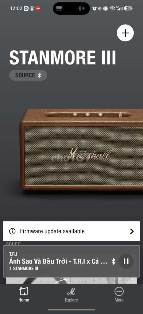 Loa Bluetooth Marshall Stanmore III Nâu. Mua bán Tivi, Âm thanh tại Quận Tây Hồ Hà Nội được đăng bởi Dũng hình 1