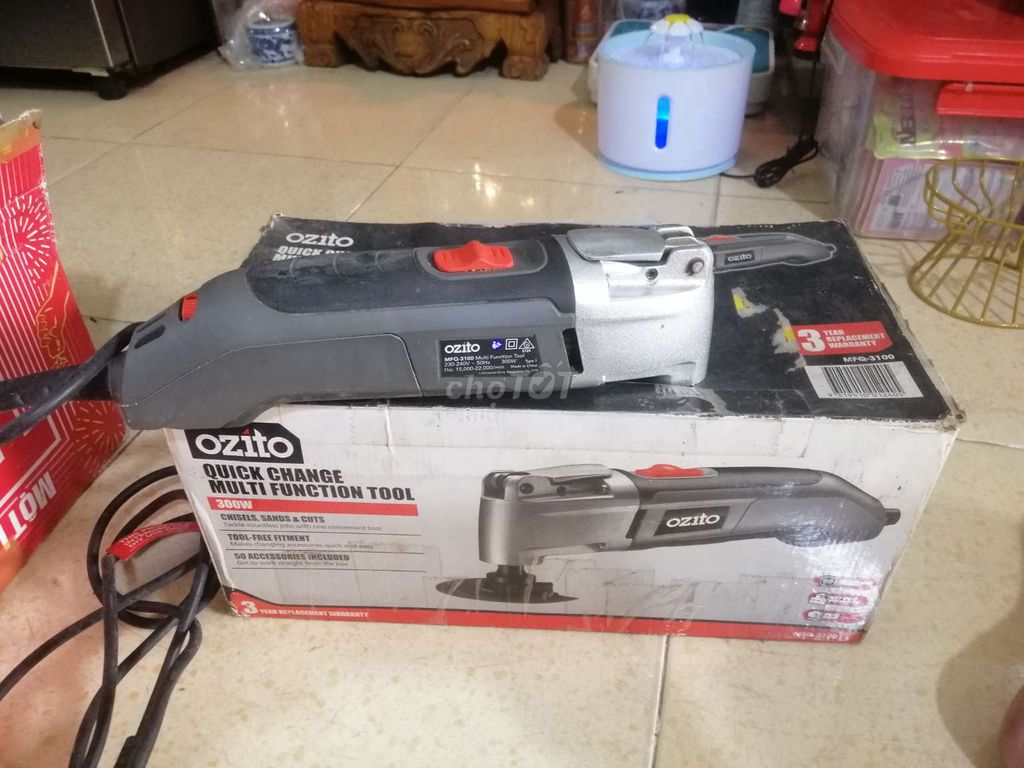 Máy cắt rung Ozito 300W Úc Đen, Bạc 95%. Mua bán Đồ chuyên dụng, Giống nuôi trồng tại Quận 12 Tp Hồ Chí Minh được đăng bởi Trần Thanh Hải hình 1