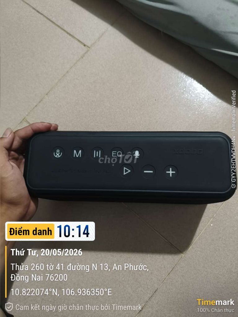Loa Bluetooth Xdobo X8 Max Đen Đã sử dụng. Mua bán Tivi, Âm thanh tại Huyện Long Thành Đồng Nai được đăng bởi Vinh Pass Đồ hình 1