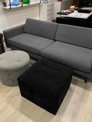 Sofa xám nhập khẩu dài 2m mới 90% kèm đôn. Mua bán Bàn ghế tại Huyện Nhà Bè Tp Hồ Chí Minh được đăng bởi Nam Vo