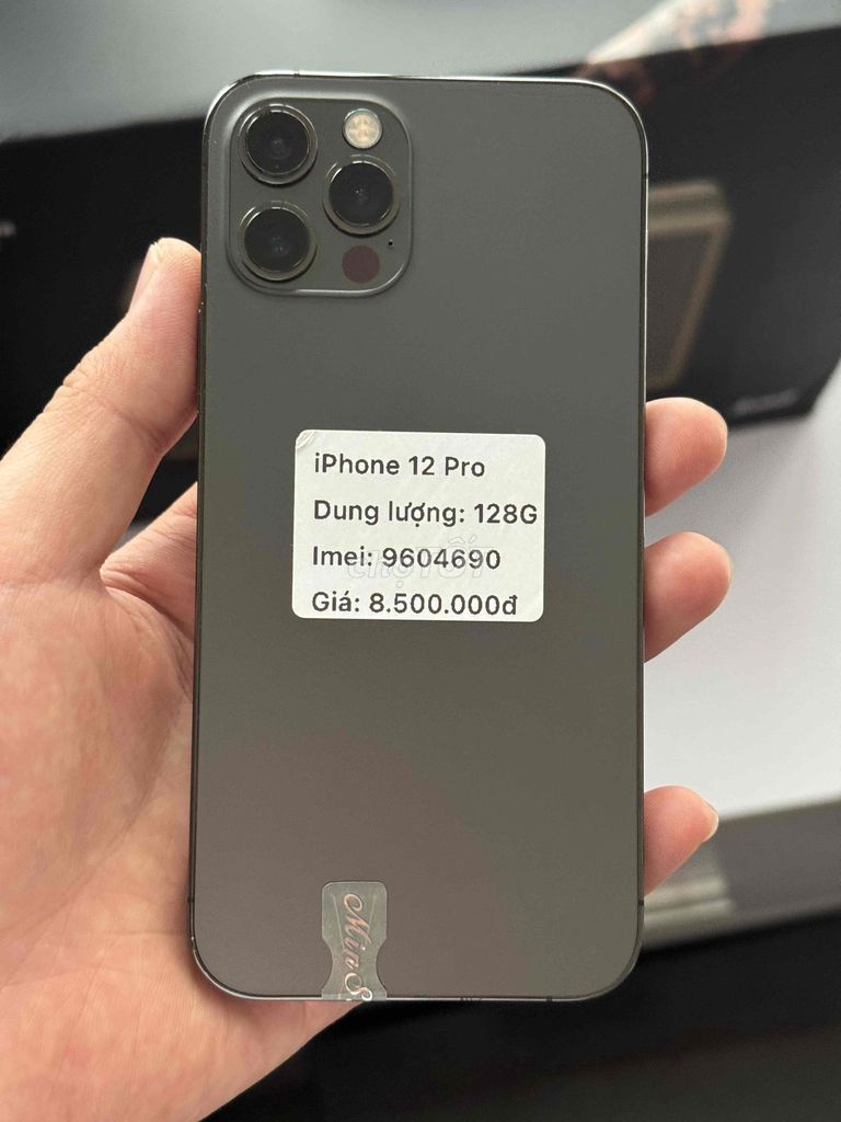 iPhone 12 Pro 128GB Đen máy đẹp chức năng đầy đủ. Mua bán Điện thoại tại Thành phố Buôn Ma Thuột Đắk Lắk được đăng bởi Nguyễn Hoàng hình 1