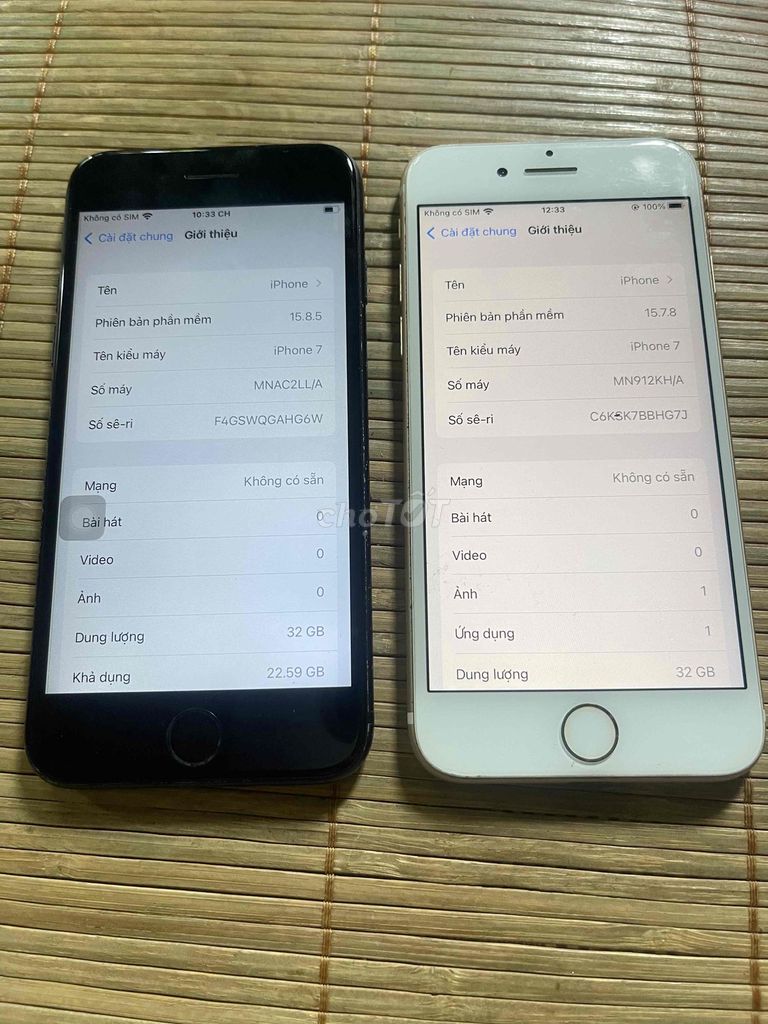 Apple iPhone 7 32GB Đen, Trắng dùng tốt. Mua bán Điện thoại tại Quận Cẩm Lệ Đà Nẵng được đăng bởi Thanh hình 1